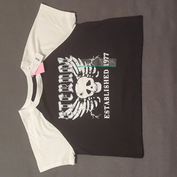 Zoe + Liv:  Eternal Est 1977  Women's Crop Top (NWT) - Picture 4 of 5